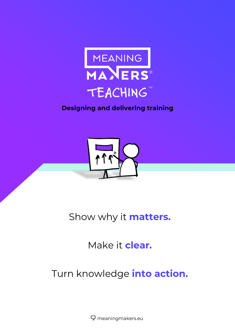 Meaning Makers Teaching cover: Designing and delivering training