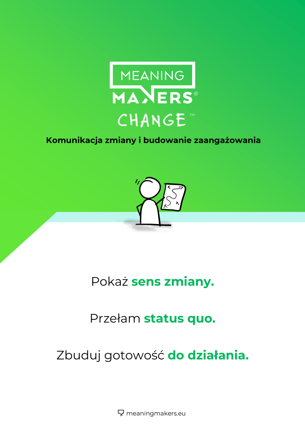 Oryginalna okładka Meaning Makers — Zmiana