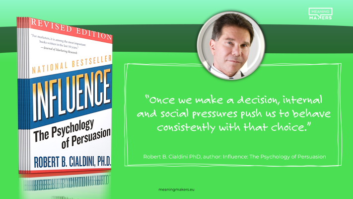 Consistency and the pressure to follow through on one's own decisions – without them, civilisation would probably be nowhere. On the other hand, we all know that sometimes you have to change course.