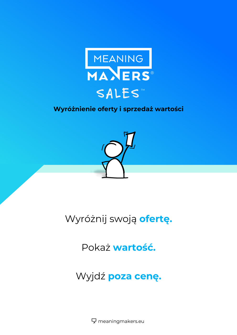 Oryginalna okładka Meaning Makers — Sprzedaż