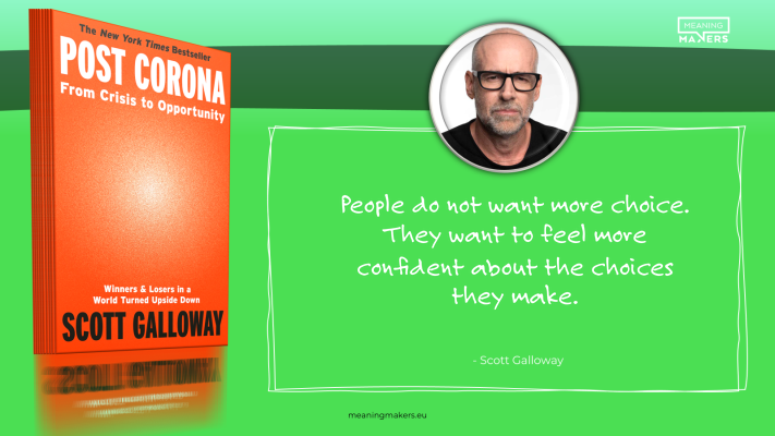 Scott nails it, from a marketing perspective, sure, but isn’t it true in every sphere of life? Replace People with Clients and you have a recipe for success in sales.